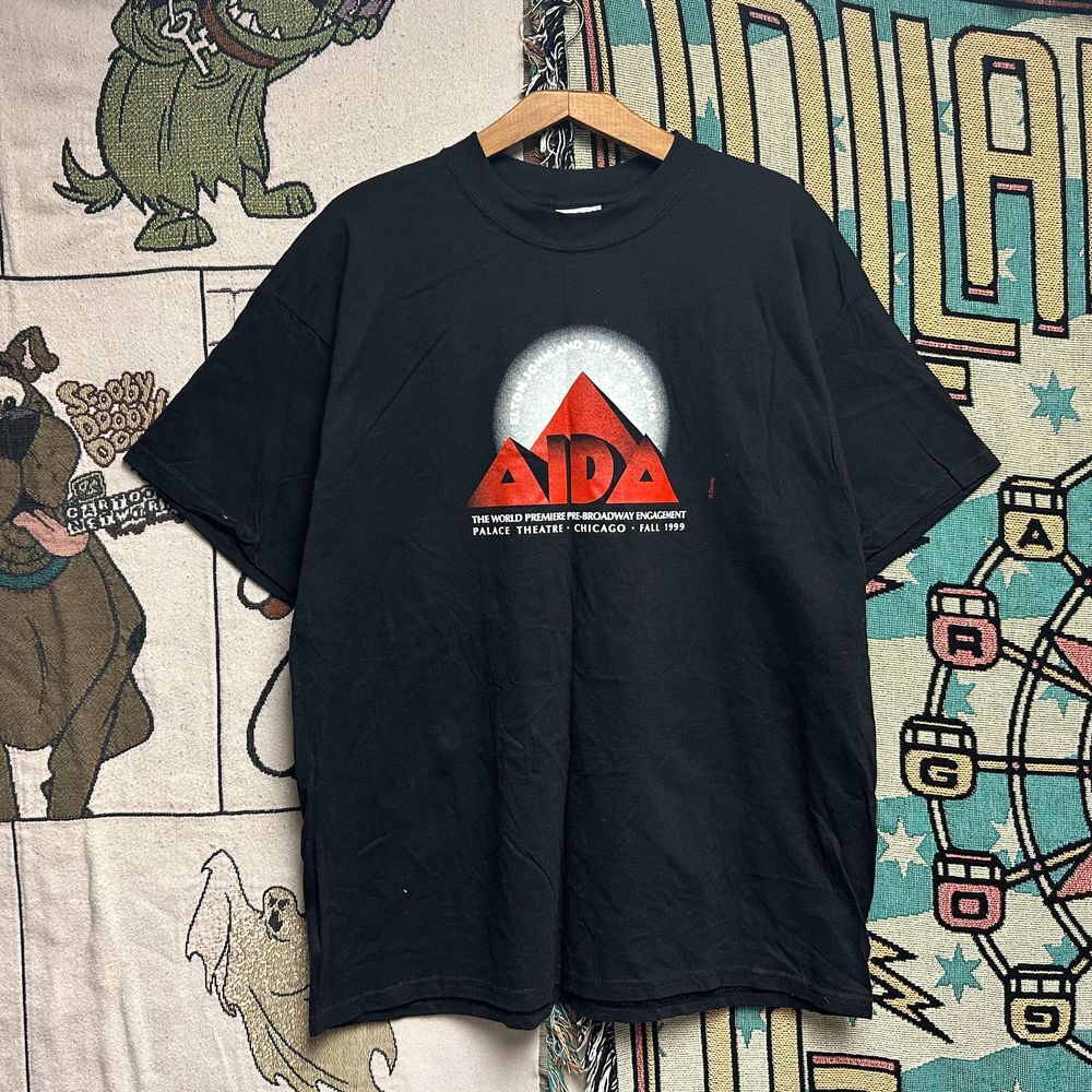 Vintage 1999 Disney Elton John and Tim‎ Rice's Adida Shirt